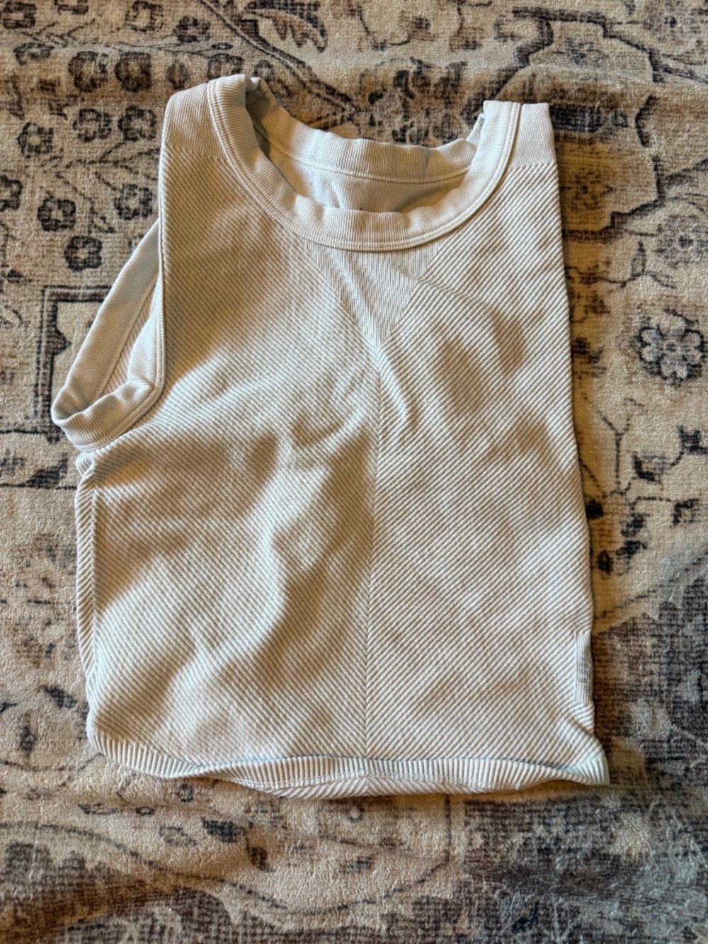 Free People Movement, Xs/S work out top in grey/white